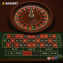 BassBet - Roulette Table Game - Europees en Frans